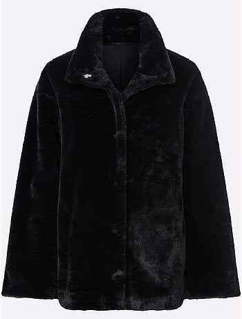 Veste Imitation Fourrure Imitation Fourrure De Qualité - Taille Standard - Helline