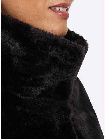 Veste Imitation Fourrure Imitation Fourrure De Qualité - Taille Standard - Helline