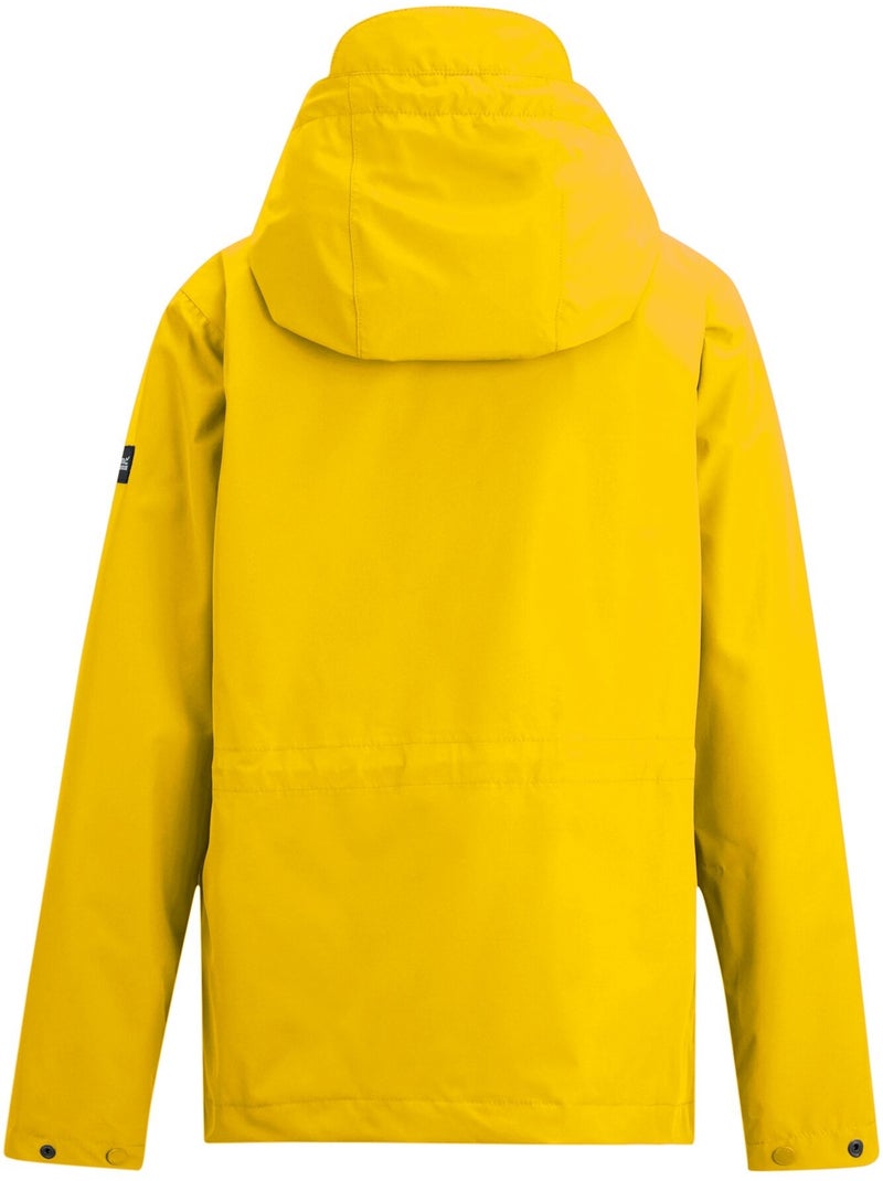 Veste imperméable à capuche bayletta - regatta Jaune - Kiabi