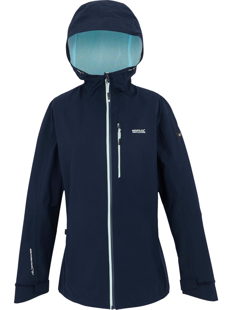 Veste imperméable à capuche birchdale - regatta Bleu Bleu - Kiabi