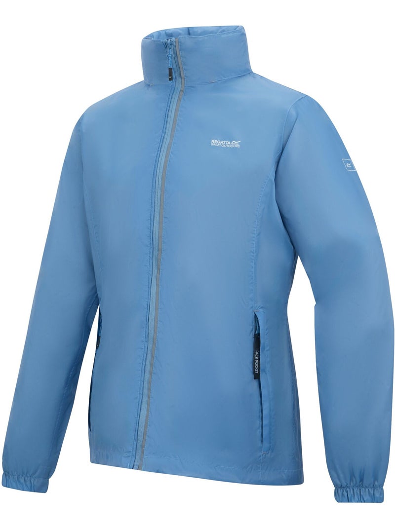 Veste imperméable à capuche corinne - regatta Bleu ardoise - Kiabi