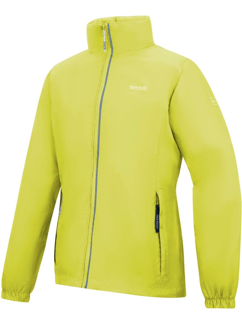 Veste imperméable à capuche corinne - regatta Jaune pâle - Kiabi