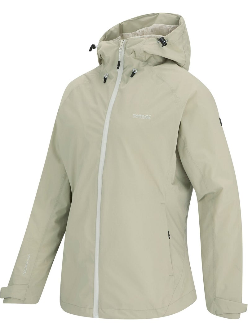 Veste imperméable à capuche freesdale - regatta Blanc nacré - Kiabi