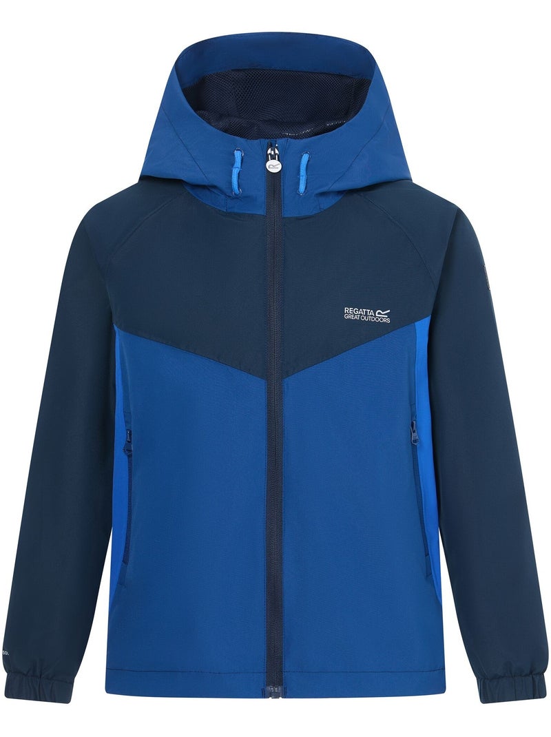 Veste imperméable à capuche hanleigh - regatta Bleu roi - Kiabi