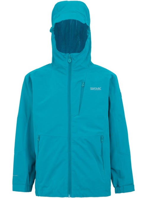 Veste imperméable à capuche motif/style blocs de couleurs calderdale - regatta - Kiabi