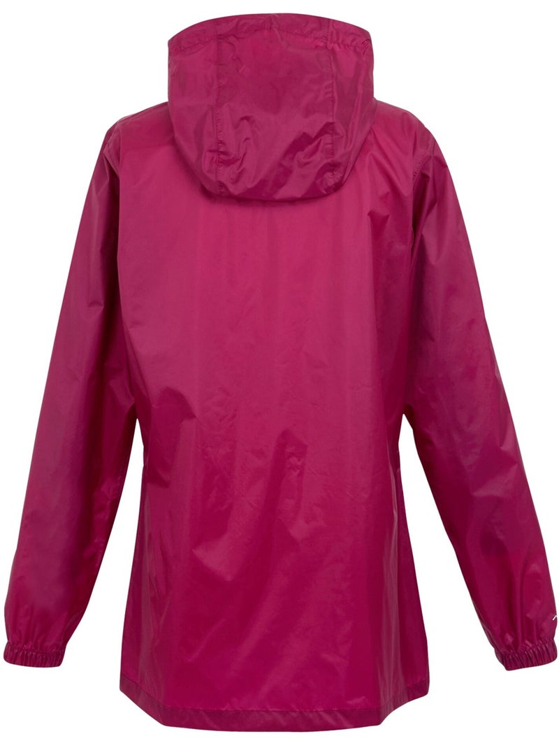 Veste imperméable à capuche pack it - regatta Bordeaux - Kiabi