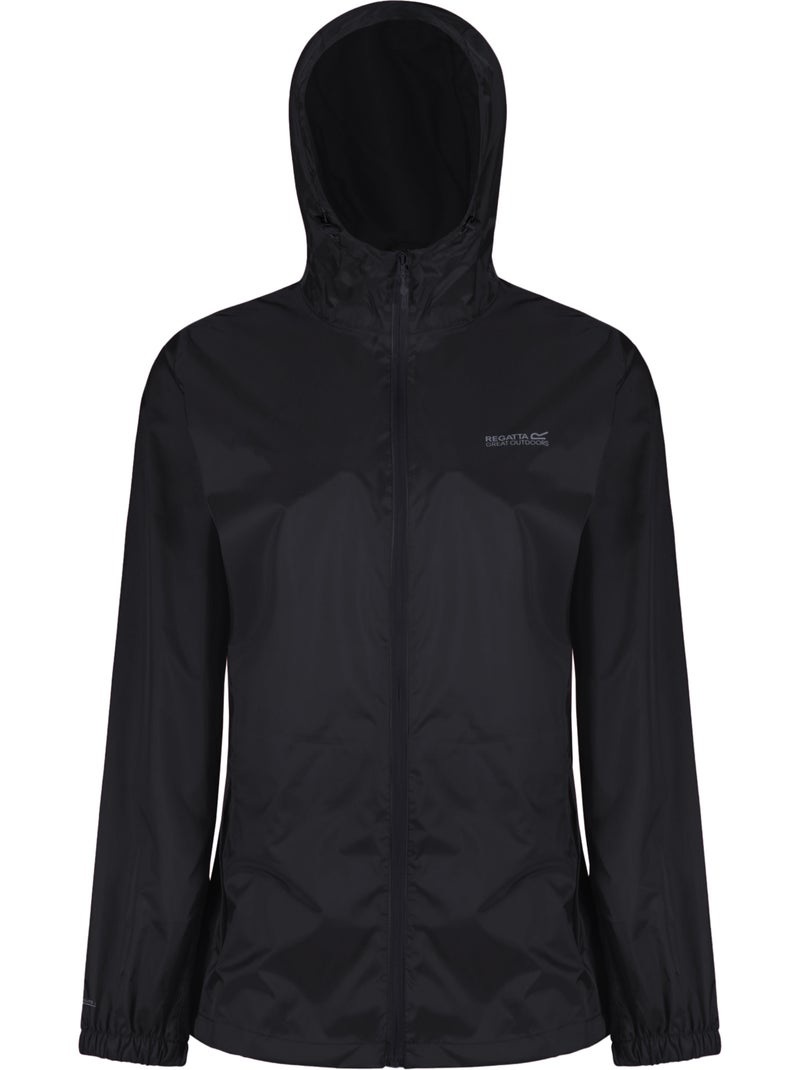 Veste imperméable à capuche pack it - regatta Noir - Kiabi