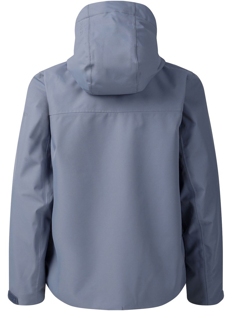 Veste imperméable à capuche switch out - dare 2b Bleu gris - Kiabi