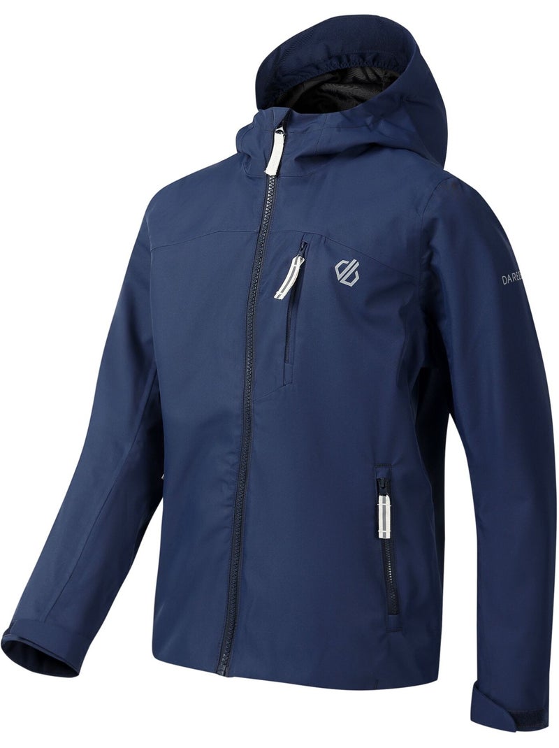 Veste imperméable à capuche switch out - dare 2b Bleu marine - Kiabi