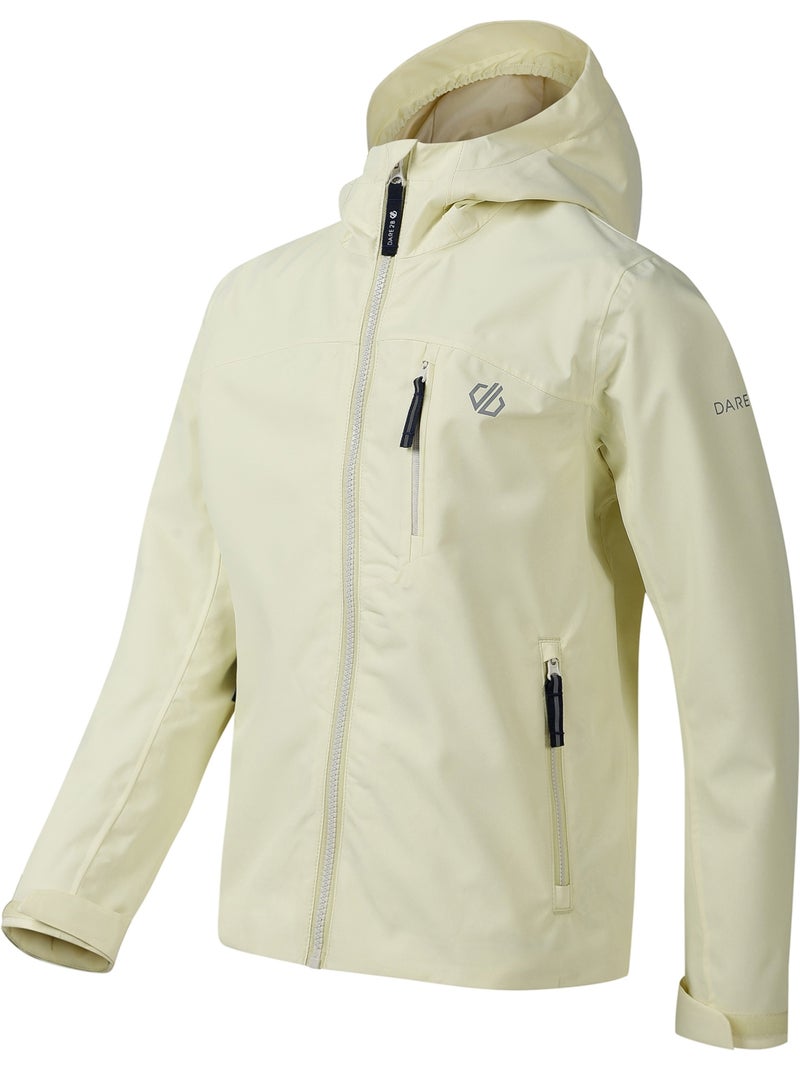 Veste imperméable à capuche switch out - dare 2b Jaune clair - Kiabi