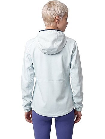 Veste imperméable à capuche trail running femme femme leadville-w
