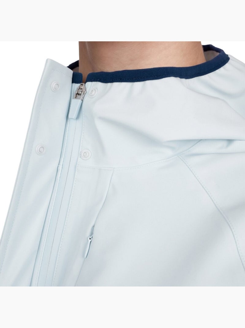 Veste imperméable à capuche trail running femme femme leadville-w Bleu - Kiabi