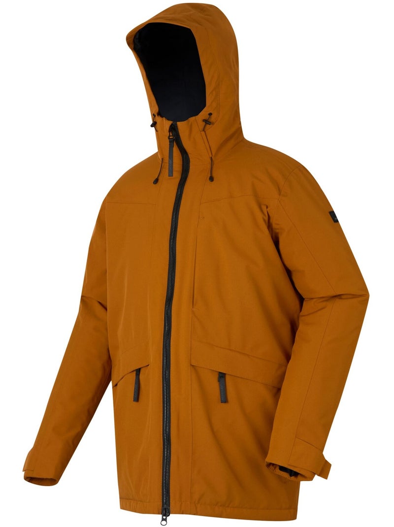 Veste imperméable balaton - regatta Carbone/Orange fluo - Kiabi