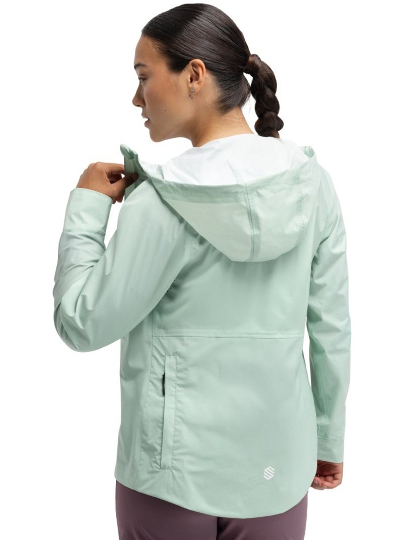 Veste imperméable cyclotourisme femme cyclisme femme grace light Vert - Kiabi