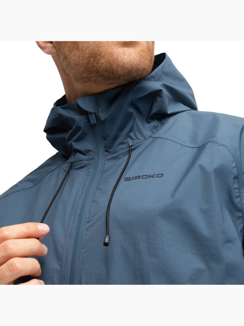 Veste imperméable cyclotourisme homme cyclisme homme uncharted indigo Bleu - Kiabi