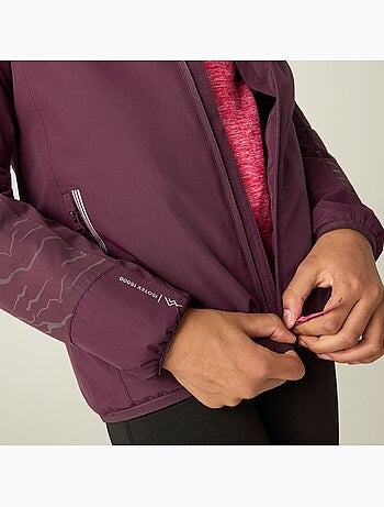 Veste imperméable et isolante à capuche élastiquée motif/style détail réfléchissant illuma - regatta