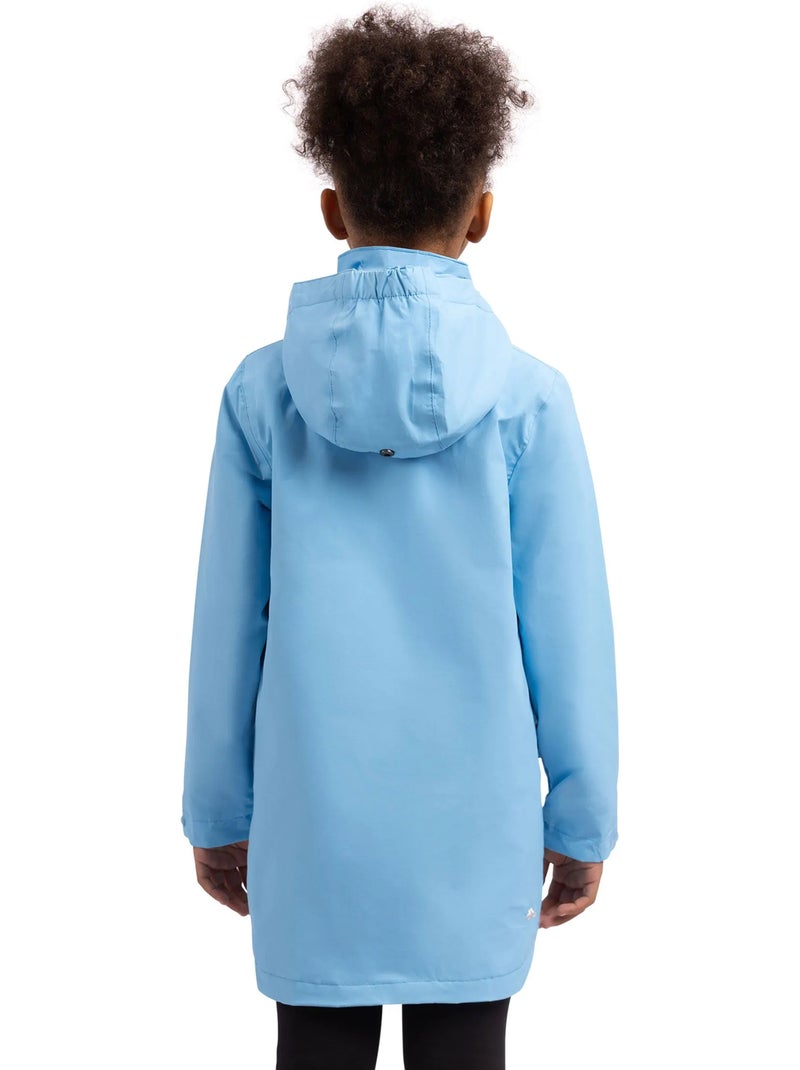 Veste imperméable fairly - trespass Bleu ciel - Kiabi