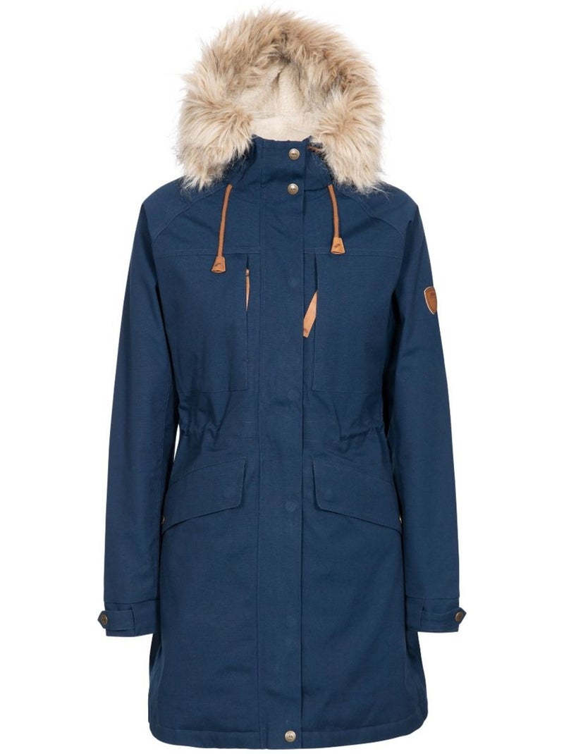 Veste imperméable faithful - trespass Bleu marine - Kiabi