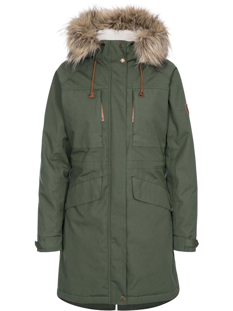 Veste imperméable faithful - trespass Vert kaki - Kiabi