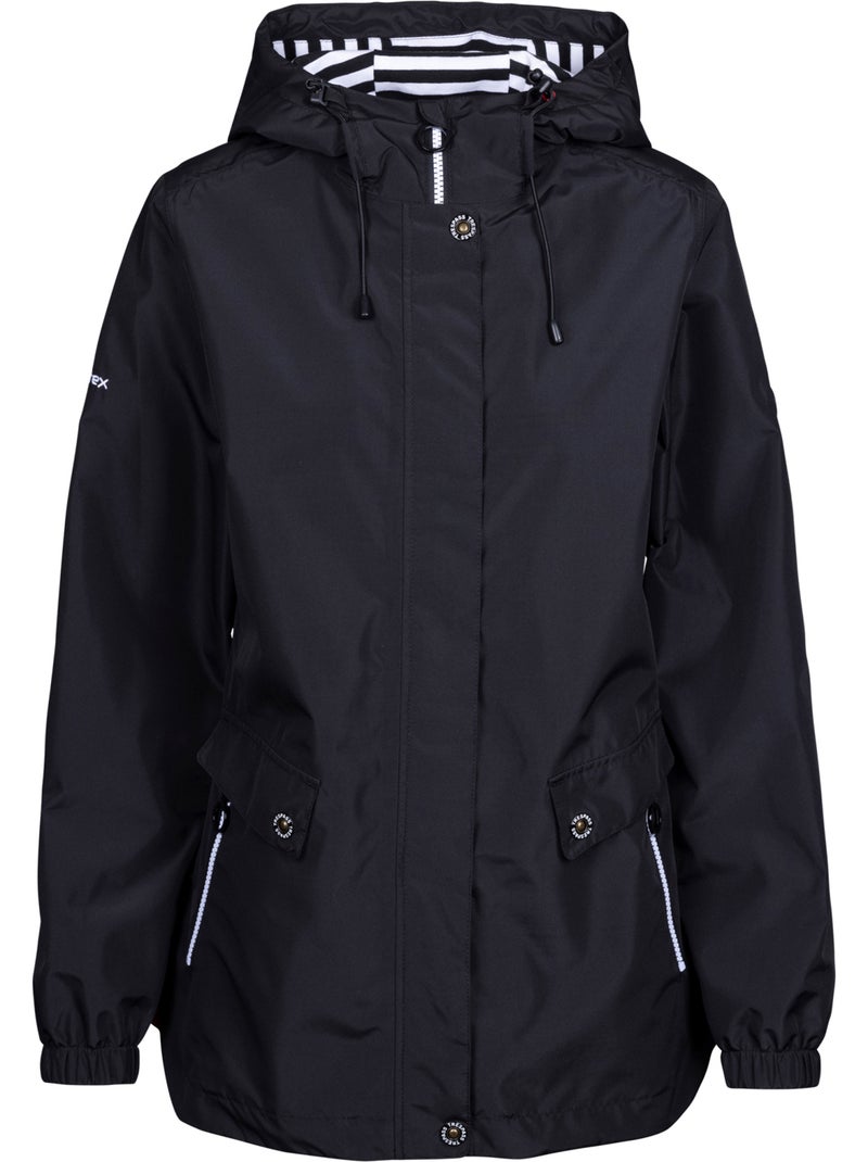 Veste imperméable flourish - trespass Noir - Kiabi