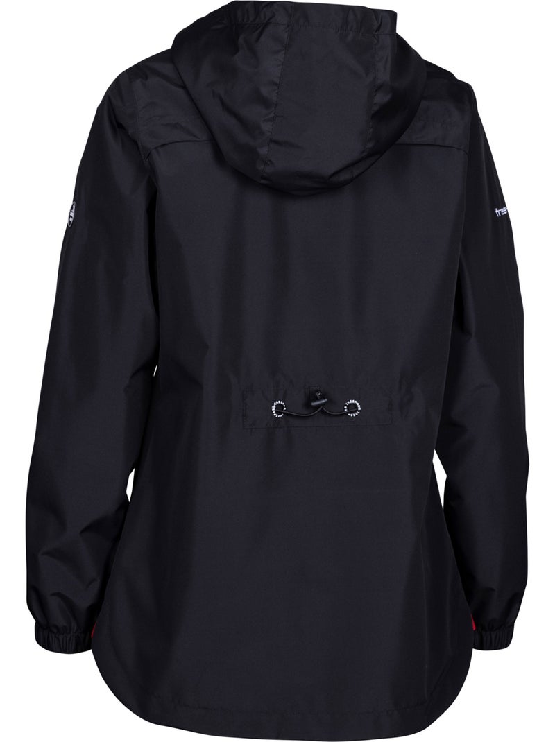 Veste imperméable flourish - trespass Noir - Kiabi