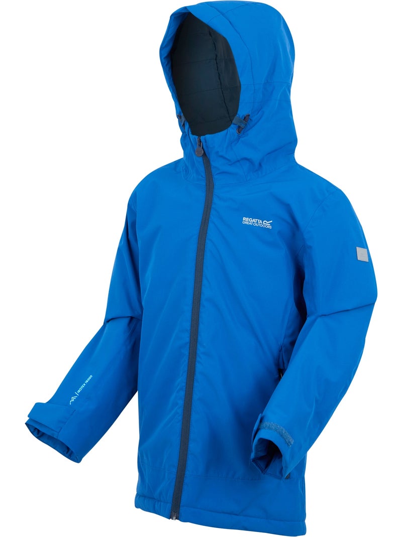 Veste imperméable frelton - regatta Bleu marine/Orange fluo - Kiabi