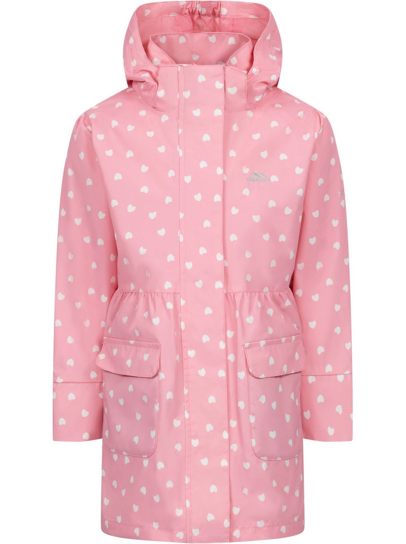 Veste imperméable hester - trespass Rose clair - Kiabi