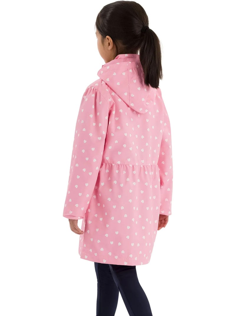 Veste imperméable hester - trespass Rose clair - Kiabi
