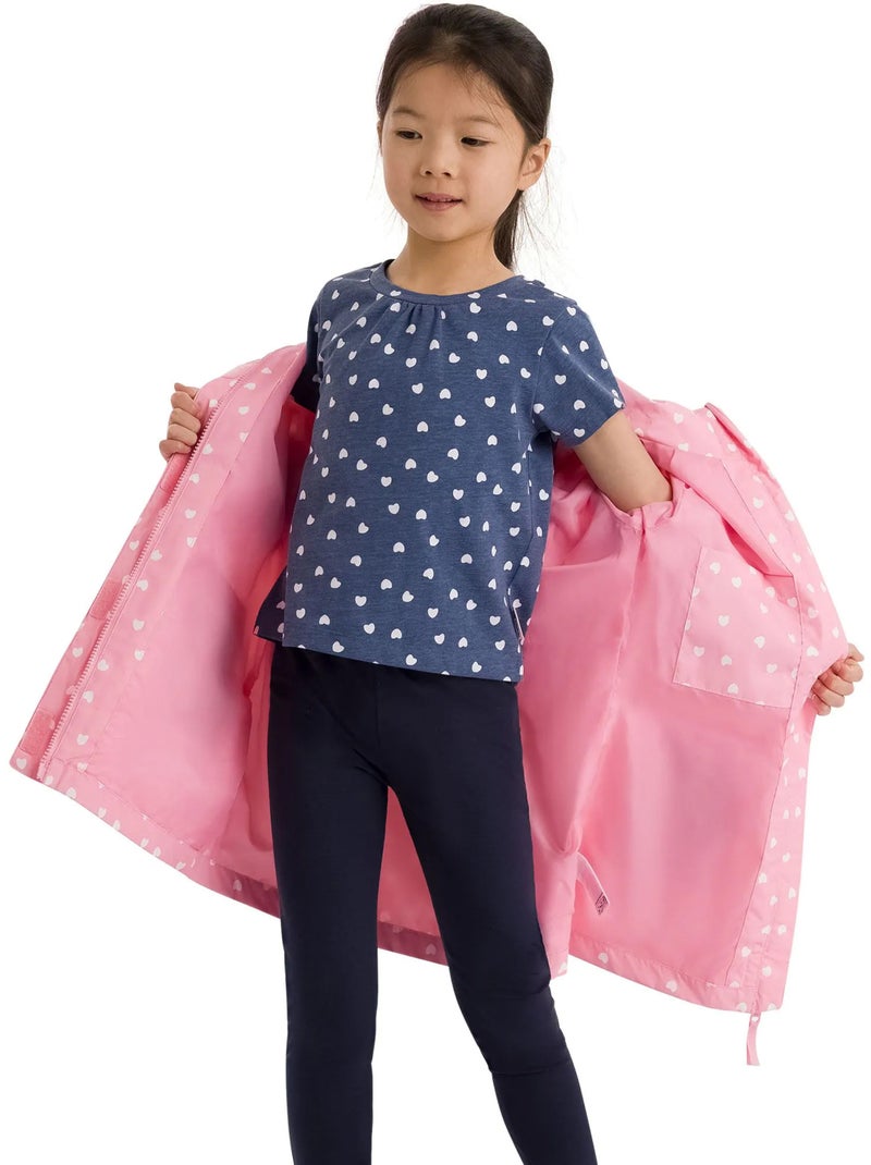 Veste imperméable hester - trespass Rose clair - Kiabi