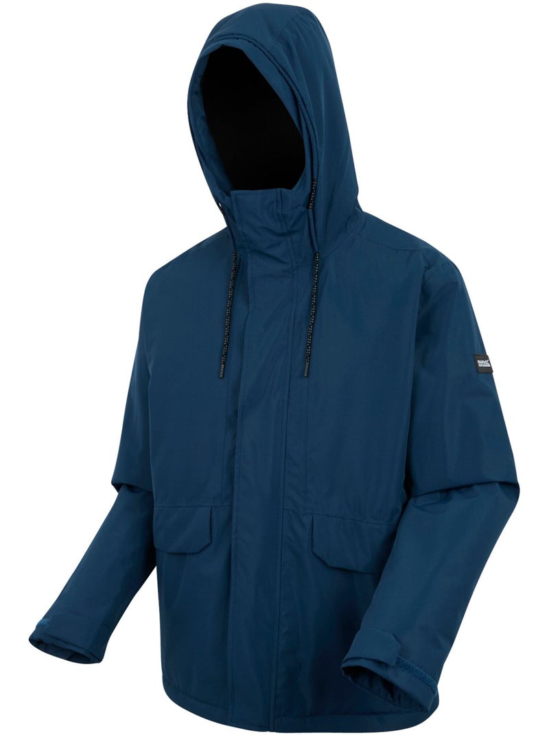Veste imperméable isolante à capuche sterlings - regatta Bleu Bleu - Kiabi