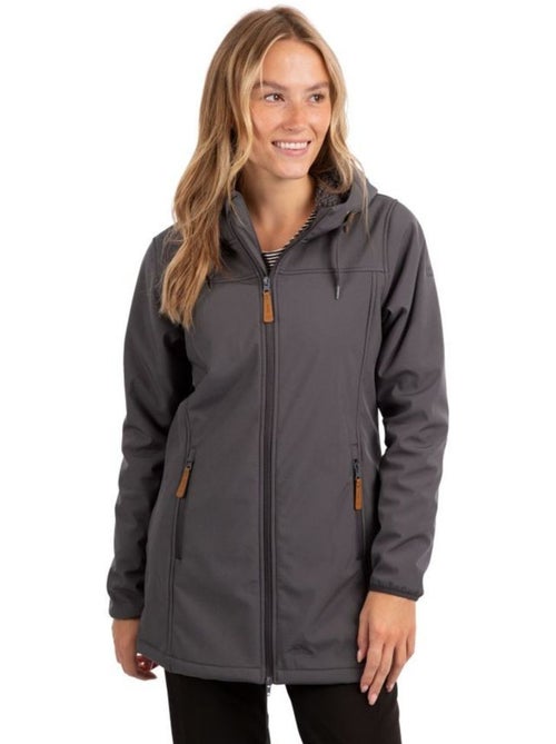 Veste imperméable longue kristen - trespass - Kiabi
