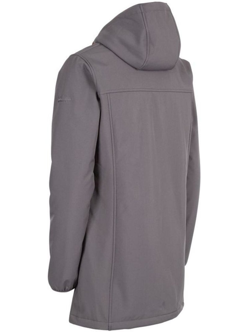 Veste imperméable longue kristen - trespass Carbone - Kiabi