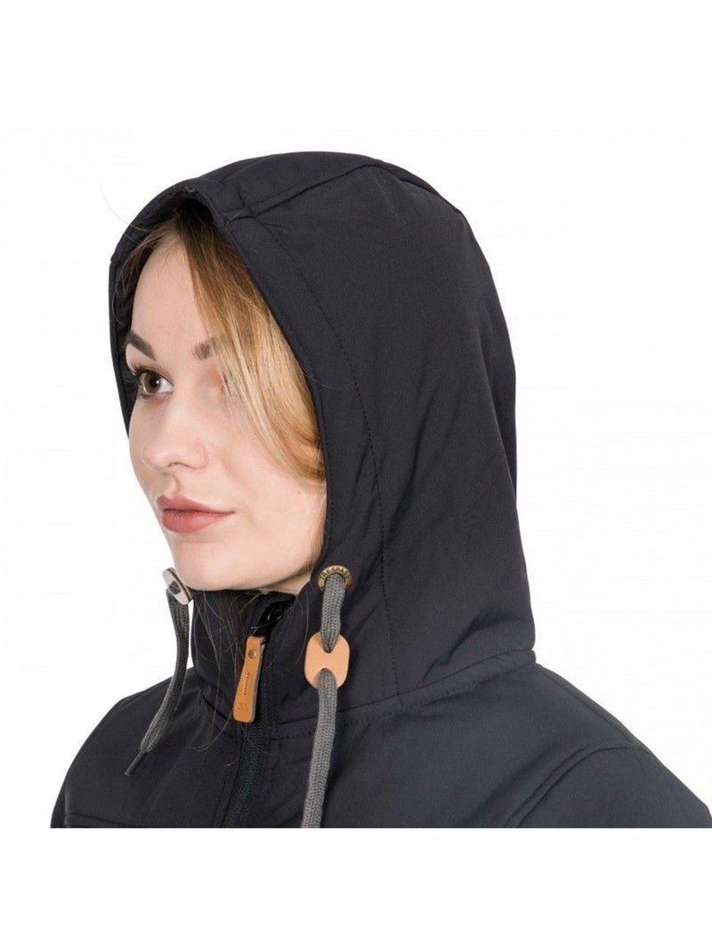 Veste imperméable longue kristen - trespass Noir - Kiabi
