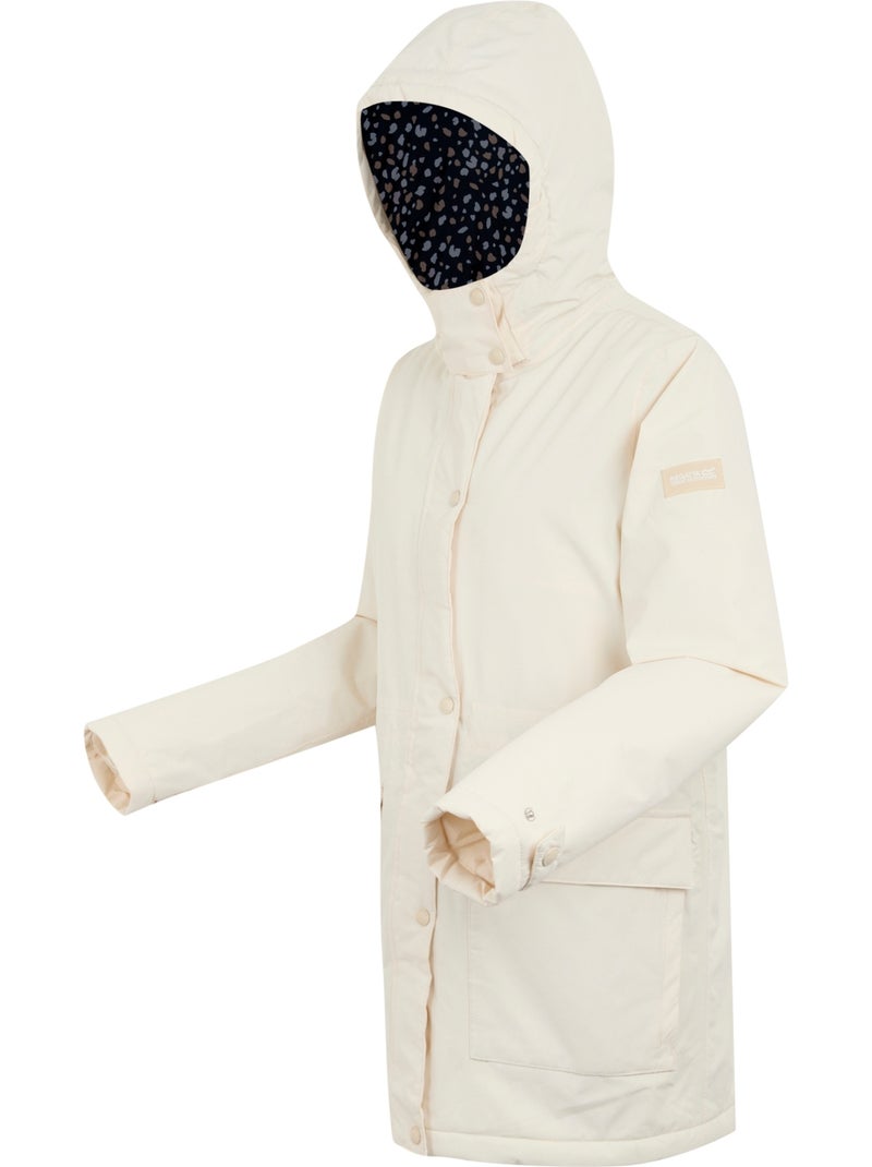 Veste imperméable mireya - regatta Blanc cassé - Kiabi