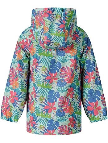 Veste imperméable motif/style floral - minoti