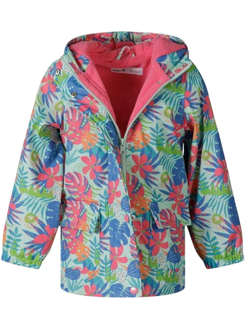 Veste imperméable motif/style floral - minoti Multicolore - Kiabi