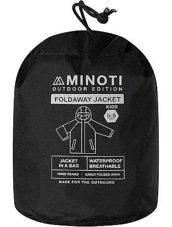 Veste imperméable motif/style logo - minoti