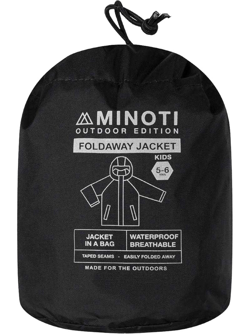 Veste imperméable motif/style logo - minoti Noir - Kiabi