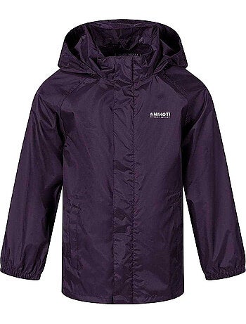 Veste imperméable motif/style logo - minoti