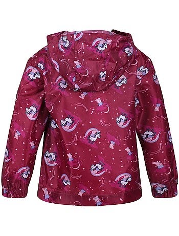 Veste imperméable motif/style peppa pig - regatta