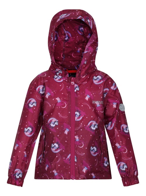 Veste imperméable motif/style peppa pig - regatta - Kiabi