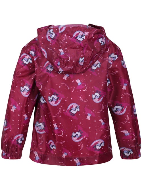 Veste imperméable motif/style peppa pig - regatta - Kiabi