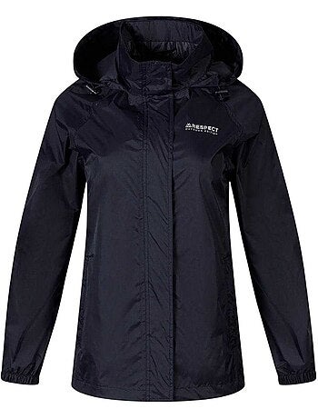 Veste imperméable motif/style uni - respect