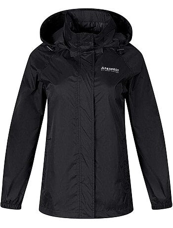Veste imperméable motif/style uni - respect