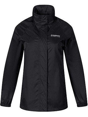 Veste imperméable motif/style uni - respect
