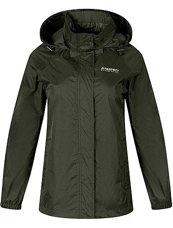 Veste imperméable motif/style uni - respect