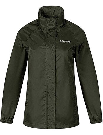 Veste imperméable motif/style uni - respect