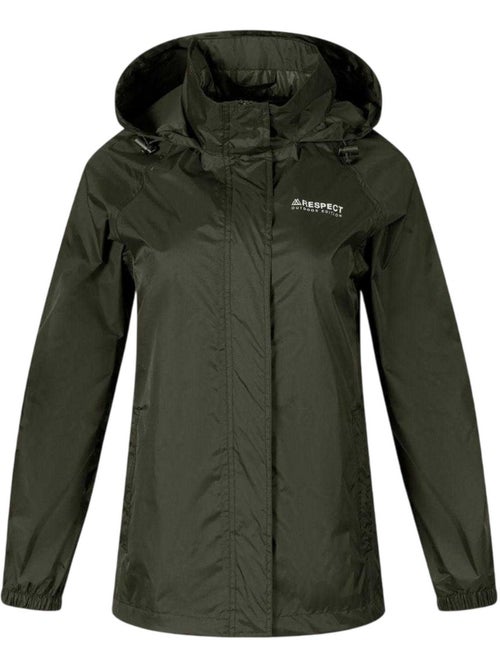 Veste imperméable motif/style uni - respect - Kiabi Veste imperméable motif/style uni - respect - Kiabi