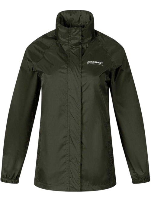 Veste imperméable motif/style uni - respect - Kiabi Veste imperméable motif/style uni - respect - Kiabi