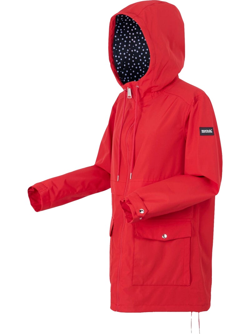 Veste imperméable navaeh - regatta Rouge clair - Kiabi